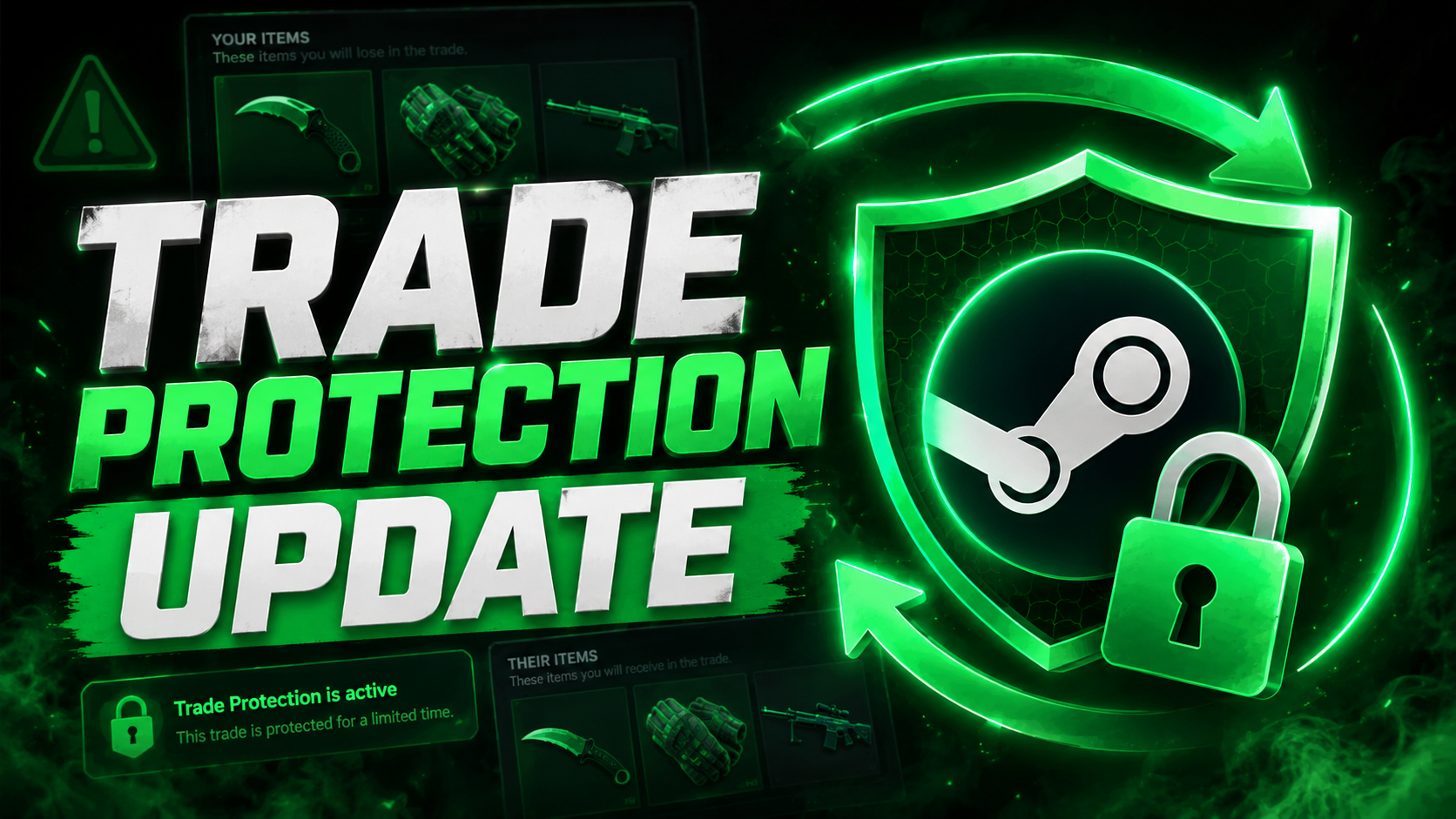 Steam Trade Protection Update: How Valve’s New Feature Changes CS2 Skin Trading